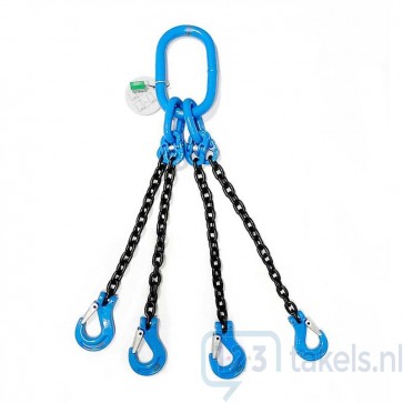 ELLERchain 4-Sprong met gaffelhaak 10mm